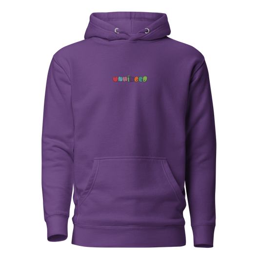 unhinged hoodie (embroidered)
