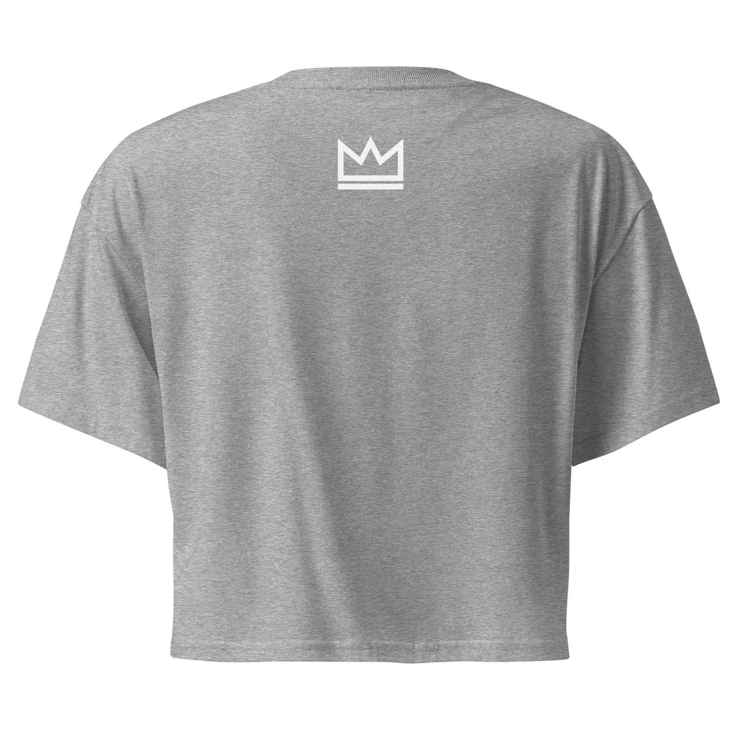 Blocky Logo crop top